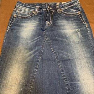 Miss Me jeans skirt size 30.